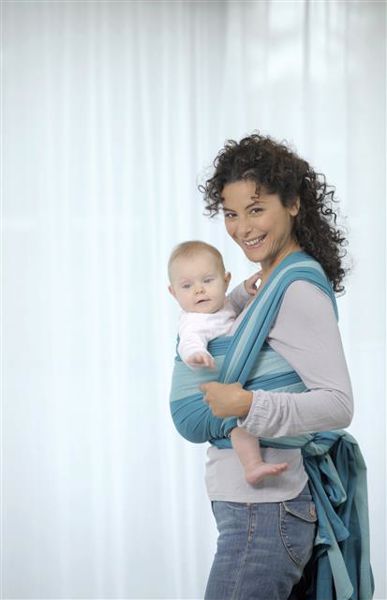 as Carry Sling grijs 510 x 70 cm - heuptas - 1,2 kg