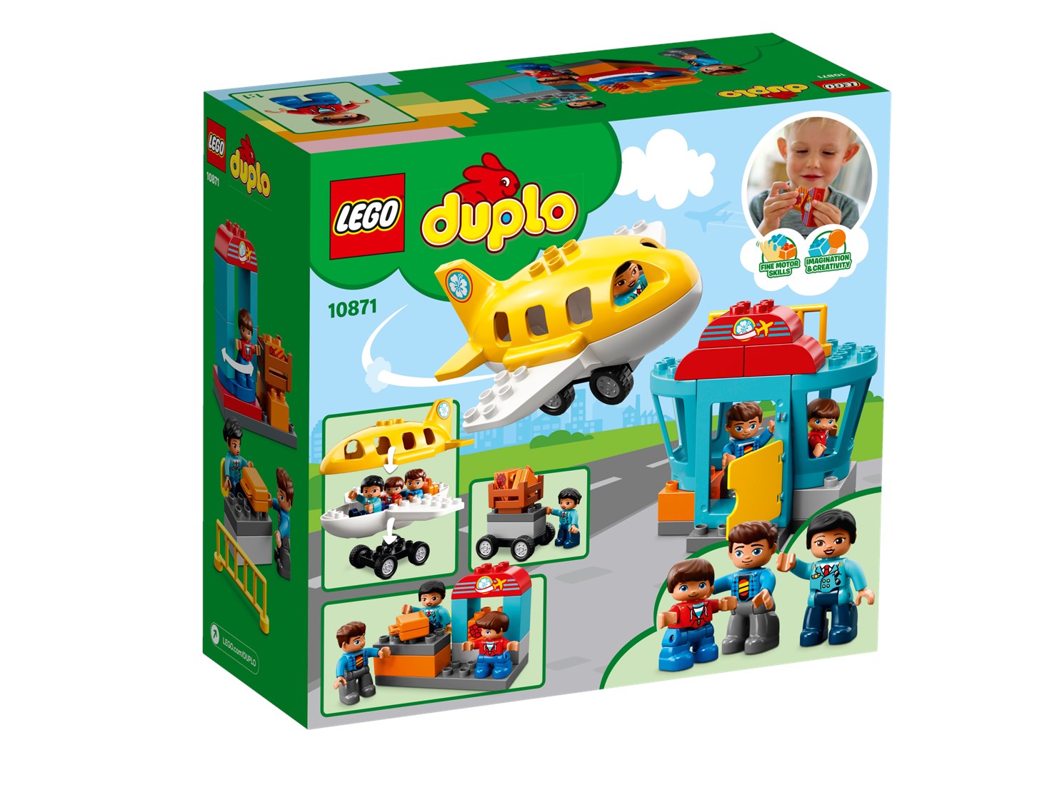 LEGO DUPLO Airport 10871 építőjáték BRENDON babaáruházak