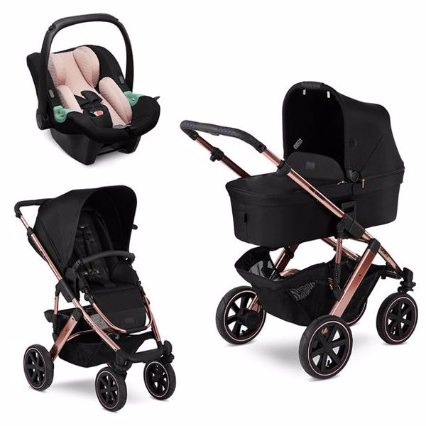 ABC Design Salsa 4 Air Diamond Set Rose Gold kombinovaný 3in1 kočík
